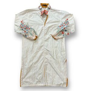 J Pret Embroidered Kurta Dress Size Small